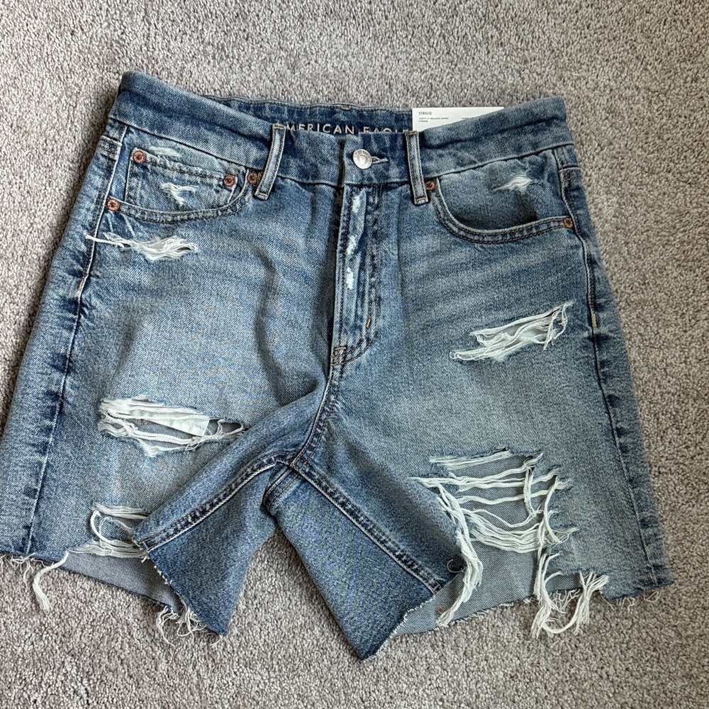 American Eagle Strigid Curvy shorts